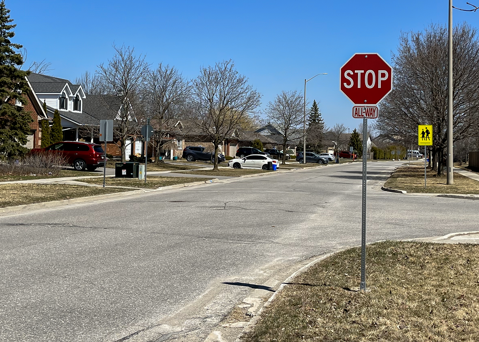 Alder Street will see two intersection changes on April 12 Town